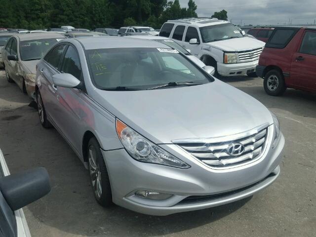 5NPEC4AB1BH269571 - 2011 HYUNDAI SONATA SE SILVER photo 1