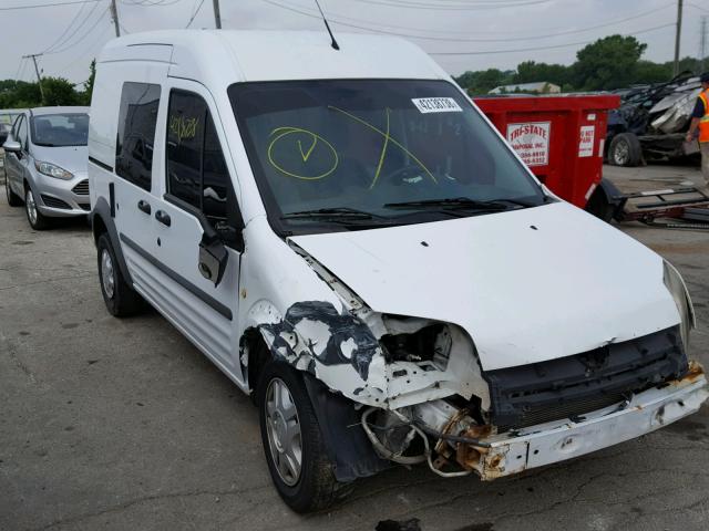 NM0LS6BN4AT019392 - 2010 FORD TRANSIT CO WHITE photo 1