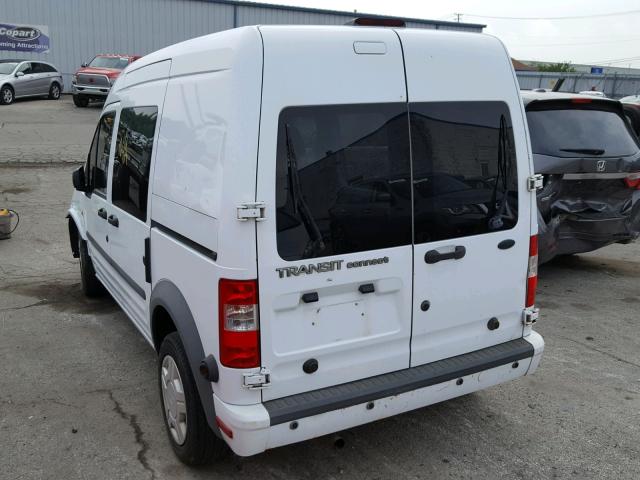 NM0LS6BN4AT019392 - 2010 FORD TRANSIT CO WHITE photo 3