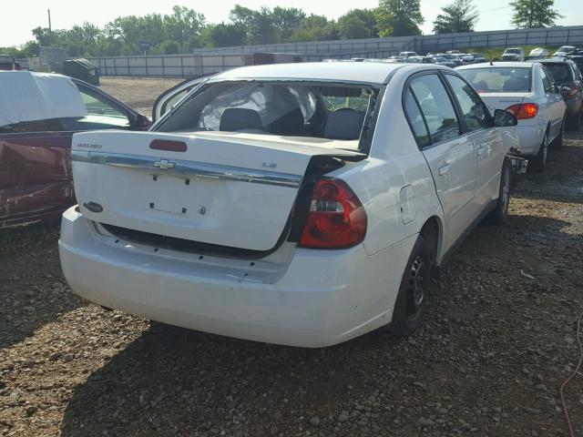 1G1ZS58F97F225265 - 2007 CHEVROLET MALIBU LS თეთრი ფოტო 4