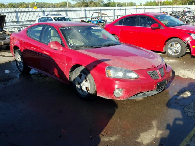 2G2WP552871210314 - 2007 PONTIAC GRAND PRIX RED photo 1