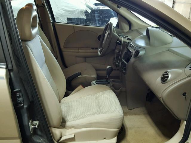 1G8AJ52F25Z173211 - 2005 SATURN ION LEVEL GOLD photo 5