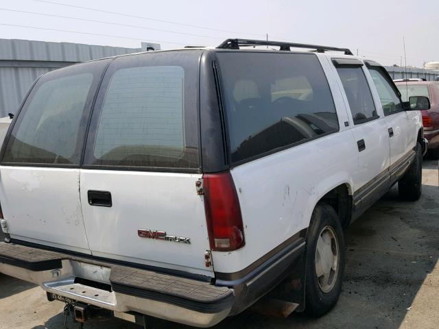 1GKFK16K0PJ737467 - 1993 GMC SUBURBAN K WHITE photo 4