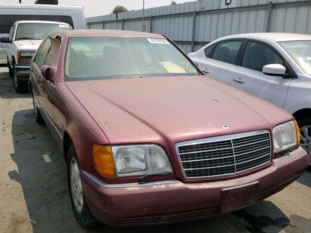 WDBGA32E6NA022168 - 1992 MERCEDES-BENZ 300 SE RED photo 1