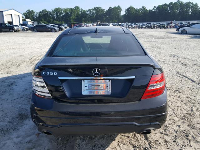 WDDGJ5HB7EG204233 - 2014 MERCEDES-BENZ C 350 BLACK photo 9