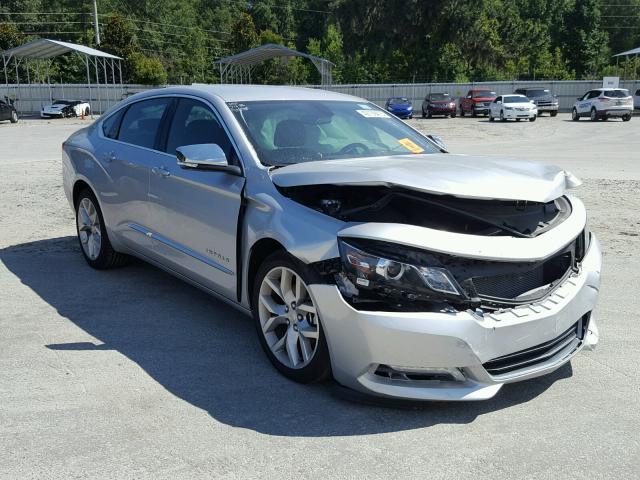 2G1125S35J9147658 - 2018 CHEVROLET IMPALA PRE SILVER photo 1