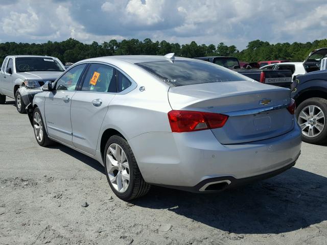 2G1125S35J9147658 - 2018 CHEVROLET IMPALA PRE SILVER photo 3