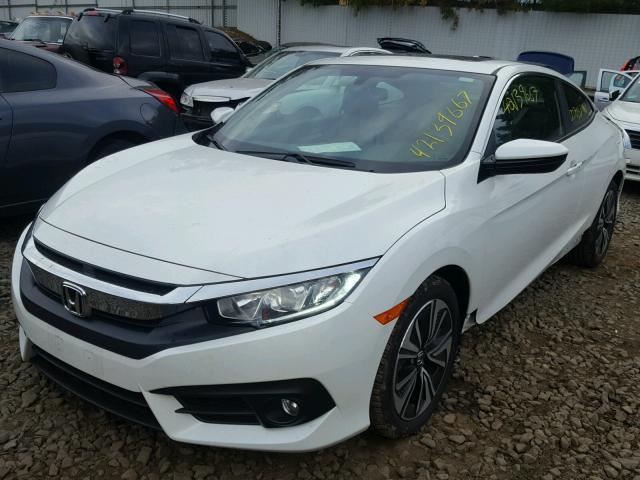 2HGFC3A31HH359863 - 2017 HONDA CIVIC EX Ağ foto 2