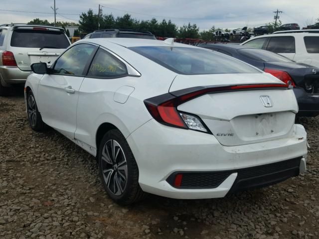 2HGFC3A31HH359863 - 2017 HONDA CIVIC EX WHITE photo 3