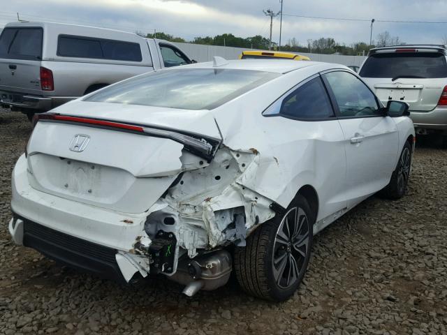 2HGFC3A31HH359863 - 2017 HONDA CIVIC EX WHITE photo 4