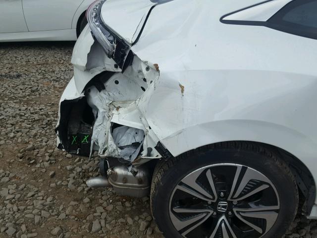 2HGFC3A31HH359863 - 2017 HONDA CIVIC EX Ağ foto 9