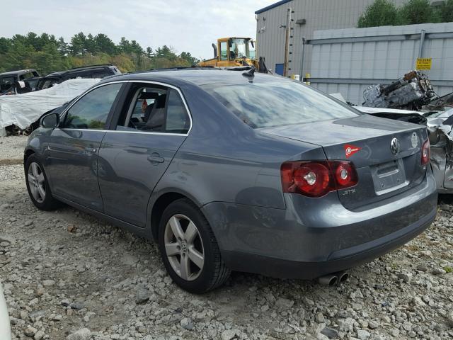 3VWRZ71K48M035569 - 2008 VOLKSWAGEN JETTA SE GRAY photo 3