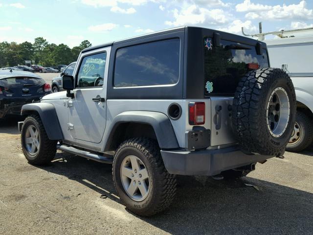 1C4AJWAG4CL198097 - 2012 JEEP WRANGLER S SILVER photo 3