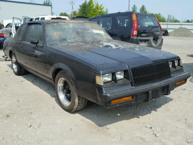 1G4GM47Y6GP438752 - 1986 BUICK REGAL LIMI BLACK photo 1