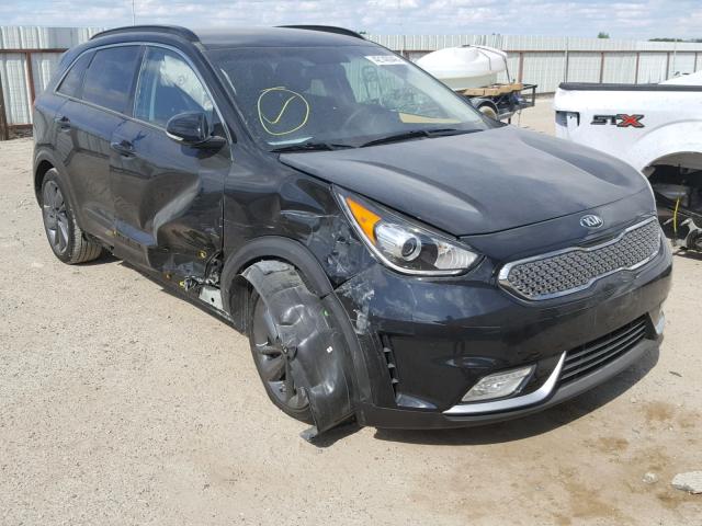 KNDCC3LC2H5052966 - 2017 KIA NIRO EX BLACK photo 1