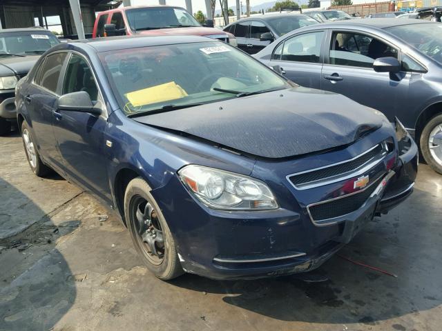 1G1ZG57B48F276528 - 2008 CHEVROLET MALIBU LS Mavi foto 1