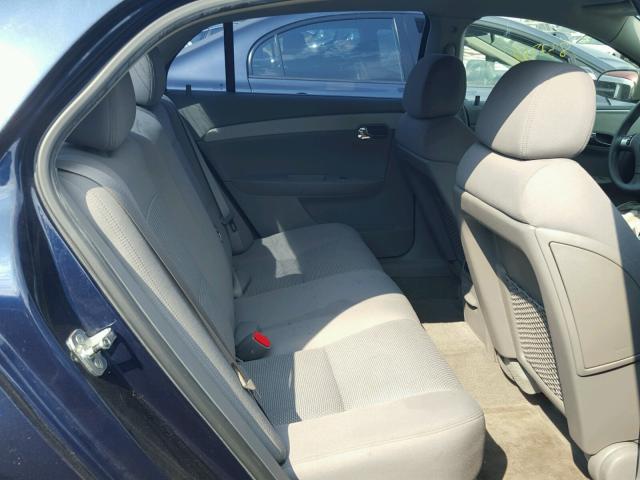 1G1ZG57B48F276528 - 2008 CHEVROLET MALIBU LS Mavi foto 6