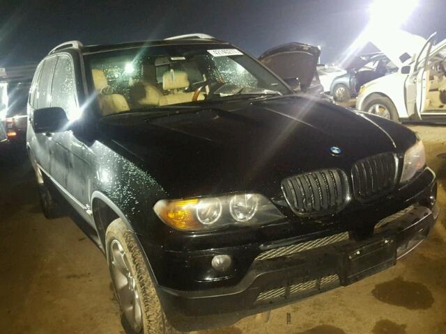 5UXFA13554LU34941 - 2004 BMW X5 BLACK photo 1