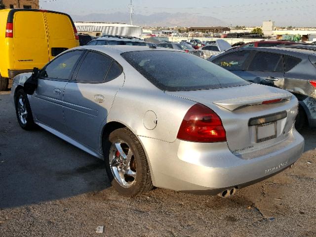 2G2WR524841115120 - 2004 PONTIAC GRAND PRIX SILVER photo 3