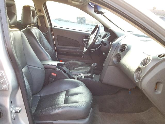 2G2WR524841115120 - 2004 PONTIAC GRAND PRIX SILVER photo 5