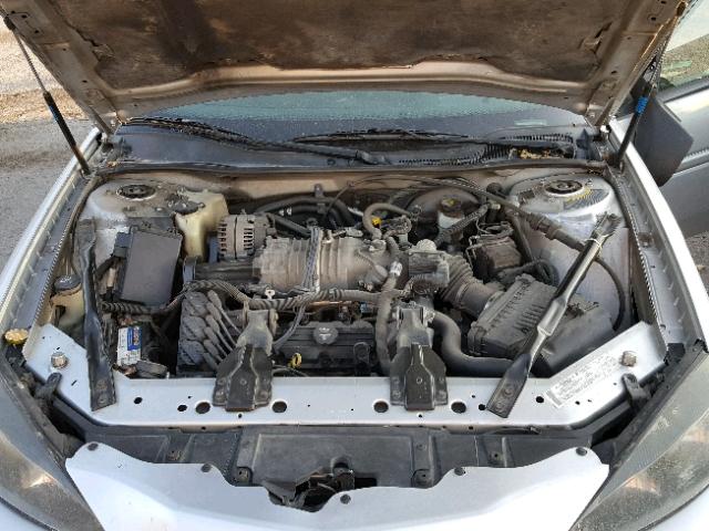 2G2WR524841115120 - 2004 PONTIAC GRAND PRIX SILVER photo 7