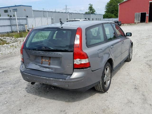 YV1MJ682552066640 - 2005 VOLVO V50 T5 GRAY photo 4