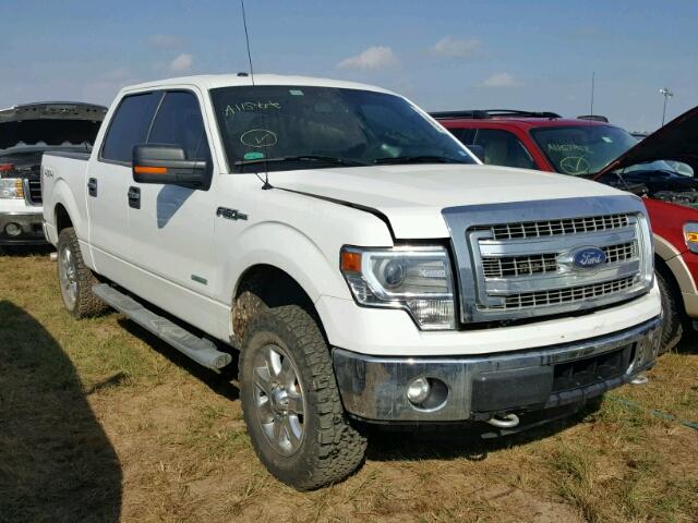 1FTFW1ET5EFC31613 - 2014 FORD F150 WHITE photo 1