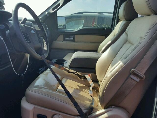 1FTFW1ET5EFC31613 - 2014 FORD F150 WHITE photo 5