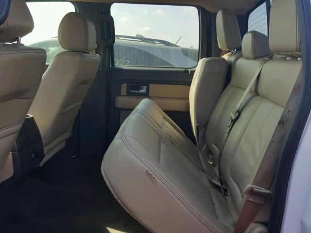 1FTFW1ET5EFC31613 - 2014 FORD F150 WHITE photo 6