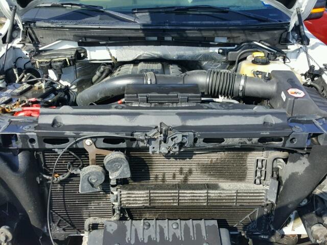1FTFW1ET5EFC31613 - 2014 FORD F150 WHITE photo 7
