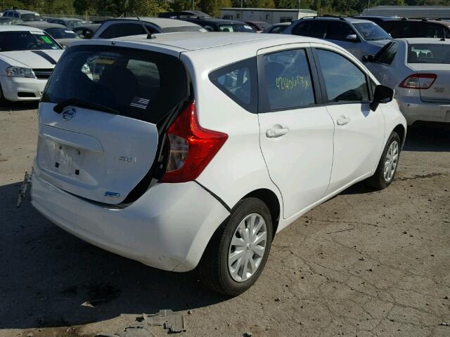 3N1CE2CP8FL413947 - 2015 NISSAN VERSA NOTE WHITE photo 4