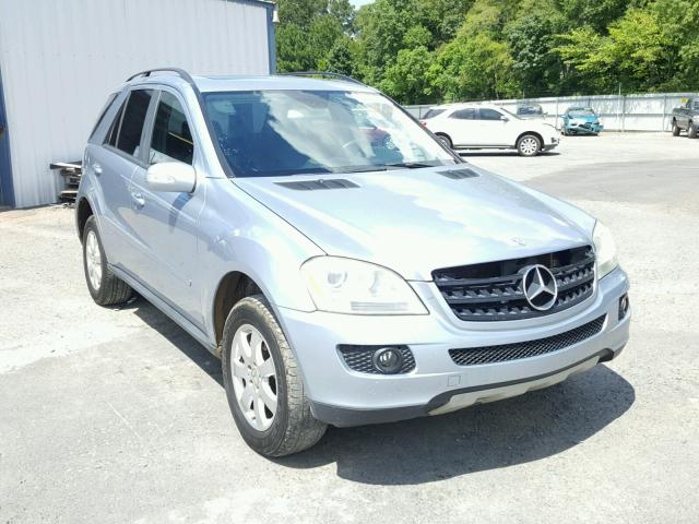 4JGBB86E26A093168 - 2006 MERCEDES-BENZ ML 350 BLUE photo 1