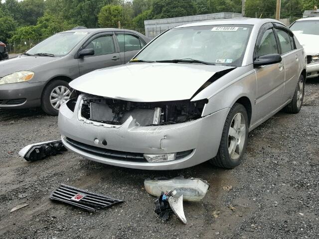 1G8AL55F16Z109538 - 2006 SATURN ION LEVEL SILVER photo 2