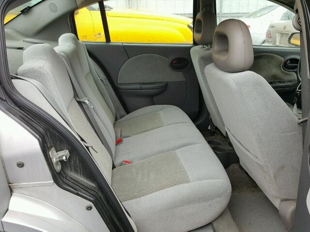 1G8AL55F16Z109538 - 2006 SATURN ION LEVEL SILVER photo 6