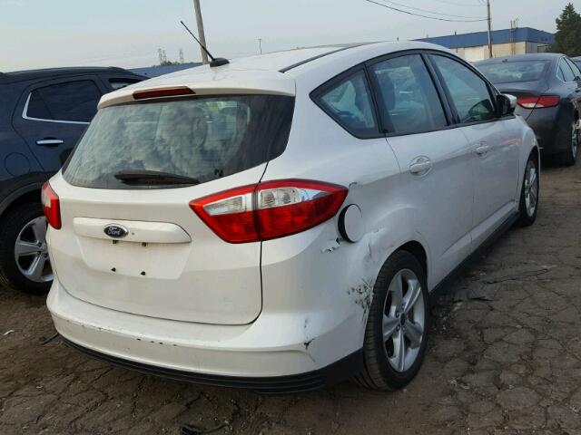 1FADP5AU8DL549094 - 2013 FORD C-MAX SE WHITE photo 4