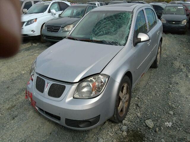 1G2AS58H097238557 - 2009 PONTIAC G5 SE SILVER photo 2