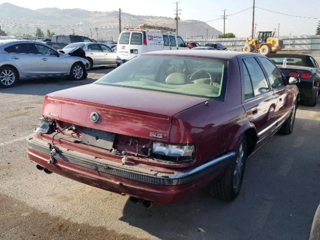 1G6KS52Y5VU828907 - 1997 CADILLAC SEVILLE SL BURGUNDY photo 4