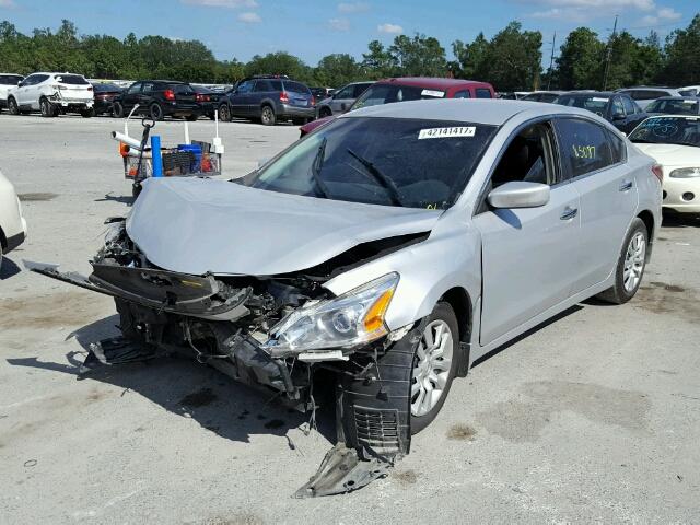 1N4AL3AP0DC250051 - 2013 NISSAN ALTIMA 2.5 SILVER photo 2