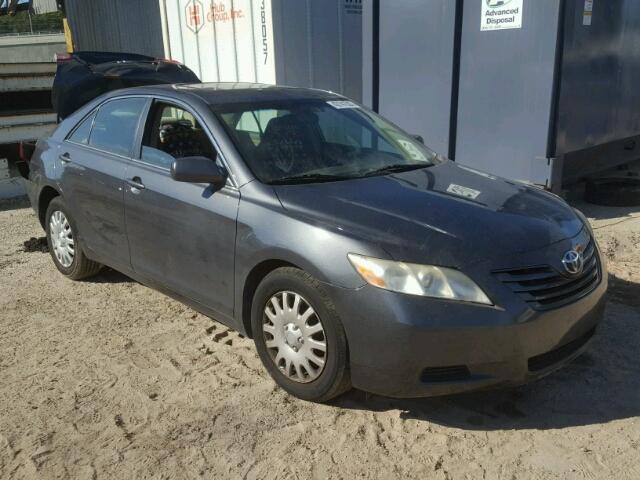 4T1BE46K78U752062 - 2008 TOYOTA CAMRY CE GRAY photo 1