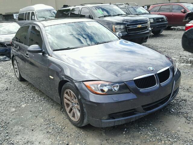 WBAVC53517FZ76987 - 2007 BMW 328 GRAY photo 1