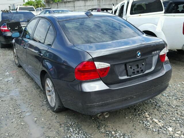 WBAVC53517FZ76987 - 2007 BMW 328 GRAY photo 3