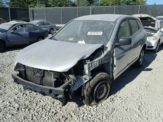 JN8AS5MT1DW546426 - 2013 NISSAN ROGUE S SILVER photo 2