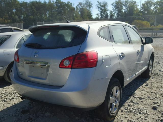 JN8AS5MT1DW546426 - 2013 NISSAN ROGUE S SILVER photo 4