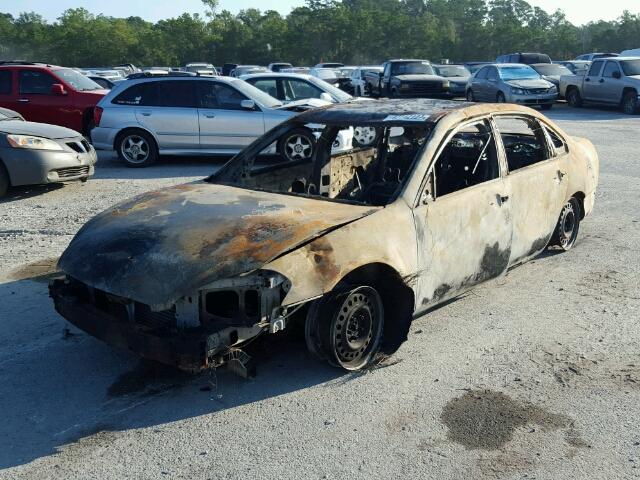 2G1WA5EK4A1121546 - 2010 CHEVROLET IMPALA LS BURN photo 2