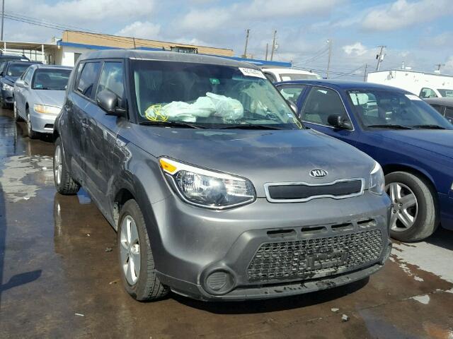 KNDJN2A21G7344522 - 2016 KIA SOUL GRAY photo 1