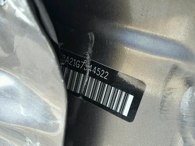 KNDJN2A21G7344522 - 2016 KIA SOUL GRAY photo 10