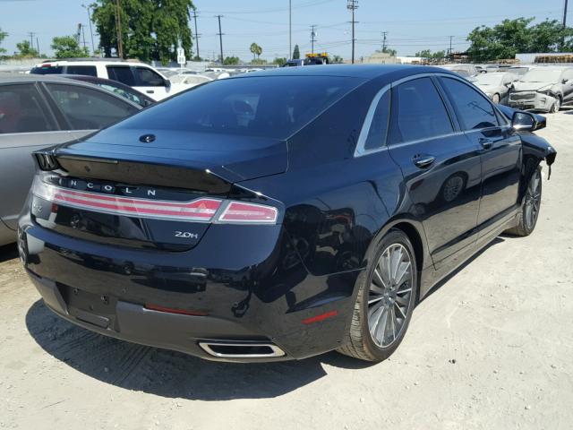 3LN6L2LU4GR630640 - 2016 LINCOLN MKZ HYBRID BLACK photo 4