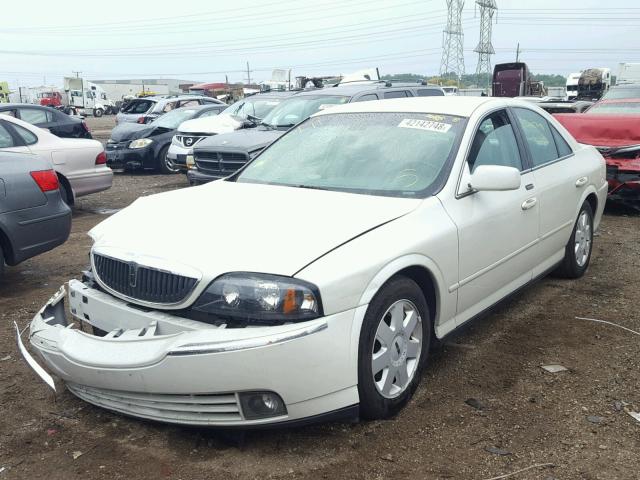 1LNHM86S35Y602748 - 2005 LINCOLN LS WHITE photo 2