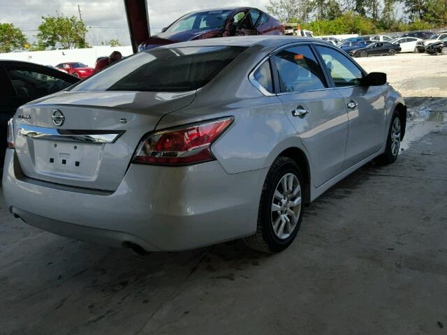 1N4AL3AP1FN329316 - 2015 NISSAN ALTIMA SILVER photo 4