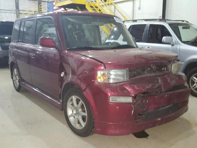 JTLKT334064068630 - 2006 TOYOTA SCION XB Tünd qırmızı foto 1
